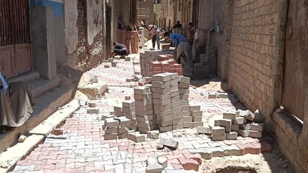 تركيب بلاط الإنترلوك