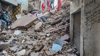 ارتفاع عدد الضحايا في انهيار عقاري حدائق القبة إلى 3 أشخاص