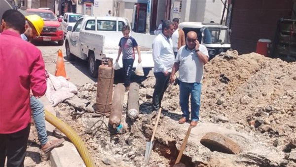 انفجار مفاجئ في خط