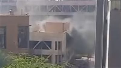 السيطرة على حريق بمحيط كلية العلوم جامعة عين شمس