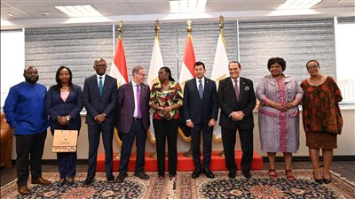 وزير الرياضة يستقبل وفد الاتحاد الإفريقي لبحث تطورات استضافة مصر لدورة الألعاب الإفريقية 2027