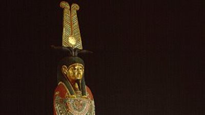 متحف في أمستردام يعرض تمثالا من الخشب المذهب لـ المعبود بتاح 