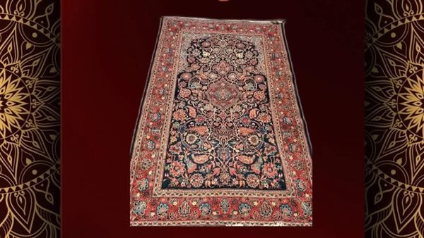 سجادة نادرة من الصوف