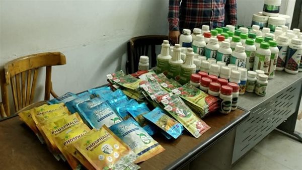 جانب من المضبوطات