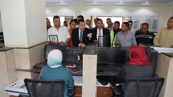 جولة محافظ المنوفية