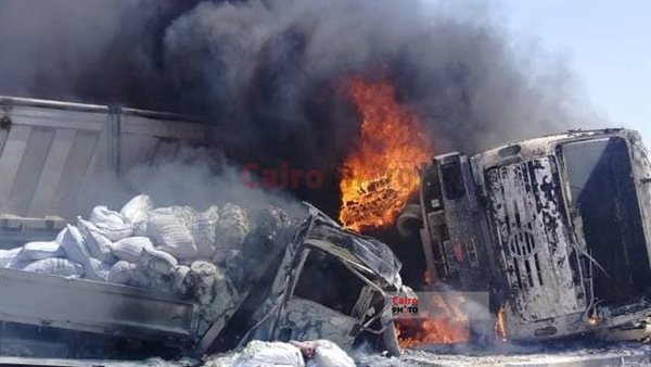 جانب من الحادث 