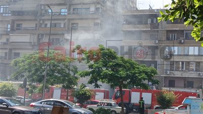 إخلاء عقار هايبر نجمة هليوبوليس بالنزهة من السكان.. وسماع أقوال شهود العيان