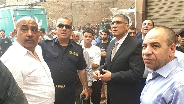 محافظ الجيزة بموقع