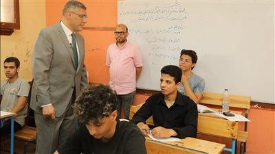 محافظ الجيزة يشدد على منع مظاهر العشوائية ورفع المخلفات ونقل الباعة الجائلين من محيط لجان الثانوية العامة