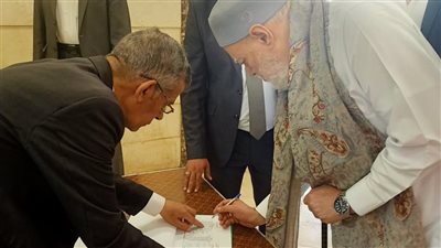 توافد مشايخ الطرق الصوفية في انتخابات المجلس الأعلى للطرق الصوفية