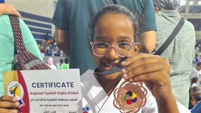 لاعبة الأهلي تحصد برونزية القاهرة المفتوحة لـ الكاراتيه