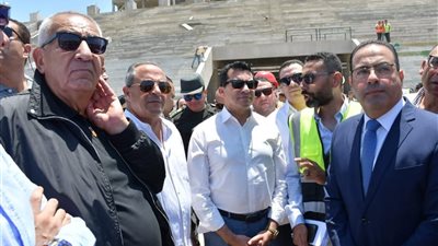 بورسعيد × 24 ساعة | وزير الرياضة والمحافظ يتفقدان ستاد المصري واستعدادات لافتتاح الممشى السياحي