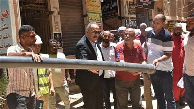 رئيس مياه الأقصر يتفقد أعمال الإحلال والتجديد بشبكات منطقة معبد إسنا