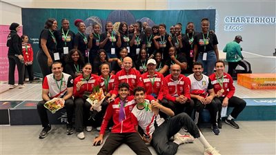 وزير الرياضة يهنئ أبطال مصر بعد تصدرهم جدول بطولة إفريقيا للسلاح بـ21 ميدالية