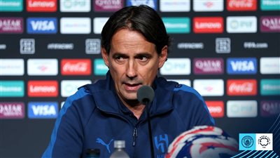 إنزاجي: مواجهة مانشستر سيتي تحدٍ كبير.. إنهم أفضل فريق في العالم