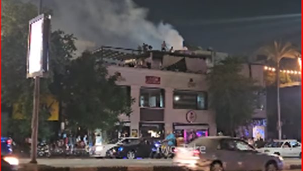 اندلاع حريق بمطعم
