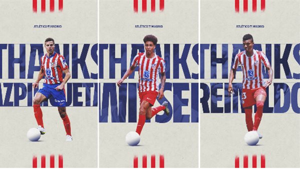 لاعبو أتلتيكو مدريد