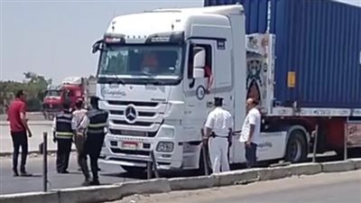 انتشار فرق المرور والرادارات على الطريق الإقليمي بالمنوفية بعد مصرع 19 ضحية