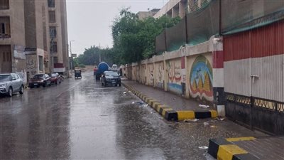 سقوط أمطار على مدن ومراكز بالغربية ورفع حالة الطوارئ