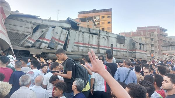 حادث تصادم قطارين