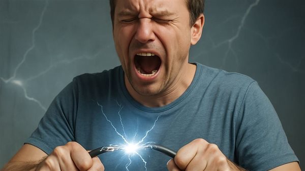 صعق كهربائي - تعبيرية