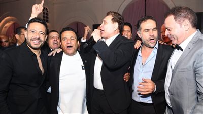 حماقي وحكيم وحمادة هلال.. نجوم الغناء يحيون حفل زفاف بسملة ابنة محمد فؤاد بحضور الوسط الفني والرياضي والإعلامي