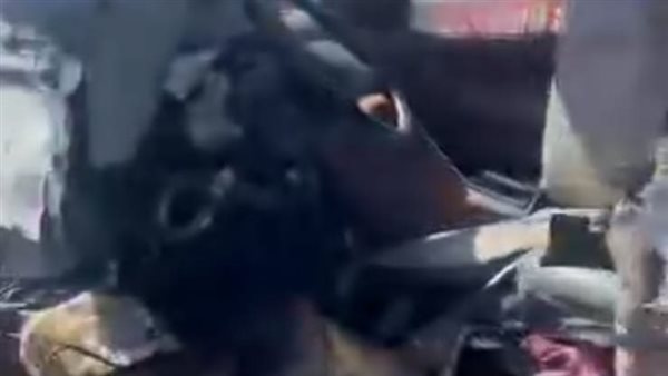 جانب من الحادث 