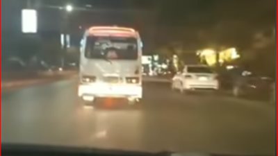 الأمن يفحص فيديو متداول لسائق سيارة أجرة يقود بسرعة جنونية في المهندسين