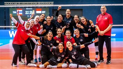 منتخب مصر لناشئات الطائرة يواجه كرواتيا في رابع مبارياته ببطولة العالم