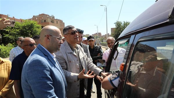 محافظ الجيزة يضبط