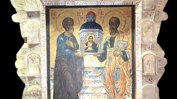 أيقونة نادرة تجسد