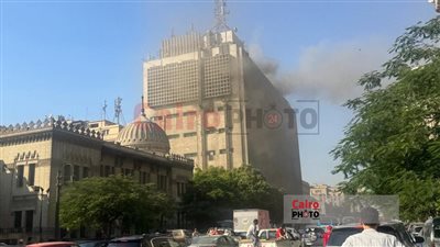 مصدر يكشف لـ القاهرة 24 أسباب حريق سنترال رمسيس