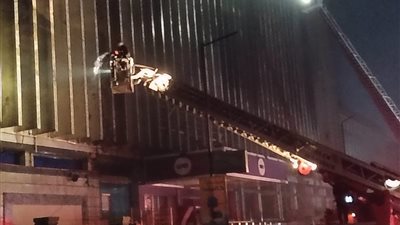 اندلاع حريق جديد في سنترال رمسيس 