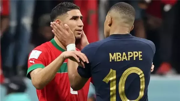 أشرف حكيمي وكيليان