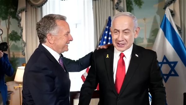 نتنياهو خلال لقائه