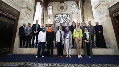 وكيل الأزهر يستقبل وفد سفراء وممثلي دول الاتحاد الأوروبي بالجامع الأزهر | صور 
