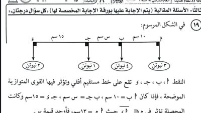 بعد مزاعم تداوله.. نموذج إجابة امتحان الرياضيات التطبيقية 2025 للثانوية العامة نظام جديد