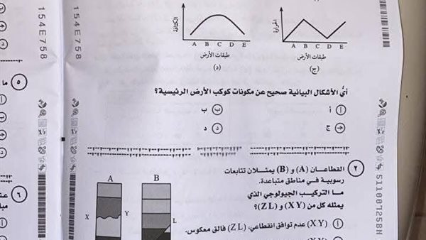 صورة الامتحان المتداولة