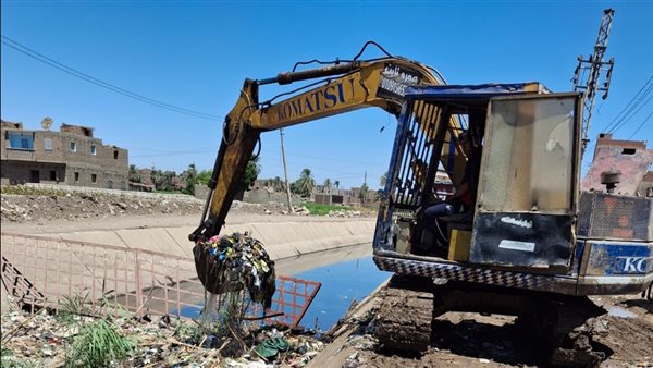 تطهير الترع بأسيوط