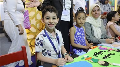 مشاركة مميزة للأطفال في جناح الأزهر داخل معرض مكتبة الإسكندرية للكتاب