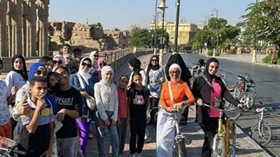 عيشها صح.. فتيات الأقصر يبعثن الحياة في شوارع المدينة كل جمعة بالدراجات