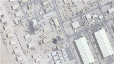 الأقمار الصناعية تكشف تدمير قبة الاتصالات بقاعدة العديد في الهجوم الإيراني على قطر