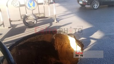  محافظ القاهرة: جارٍ إصلاح الهبوط الأرضي بمصر الجديدة دون إعاقة الحركة المرورية 