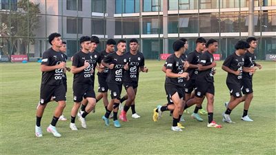 منتخب مصر للشباب يتدرب على فترتين استعدادا لوديتي الكويت