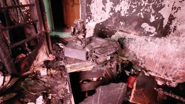 صورة بعد الحريق