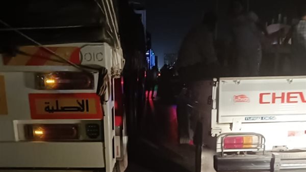 جانب من الحادث 