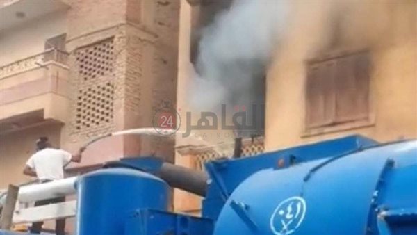 حريق شقة سكنية بمطروح