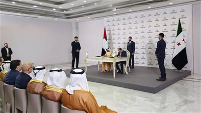 برعاية الشرع.. اتفاقية بـ800 مليون دولار بين سوريا وموانئ دبي لتطوير البنية اللوجستية