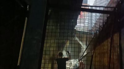 السيطرة على حريق داخل مخزن القاعات بنادي المعلمين بالإسكندرية