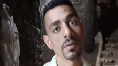 البيت وقع فجأة.. نجل صاحب المنزل المنهار بأسيوط: كلنا على باب الله ونطالب المحافظ بتبني حالتنا